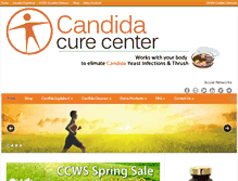 Tablet Screenshot of candidacurecenter.com